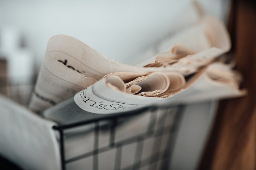 newspaper, looking for best roofing contractor in Pasco County